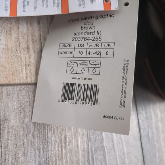 CROCS Sarah Clog Slip On Womens Size 10 New - Picture 4 of 5